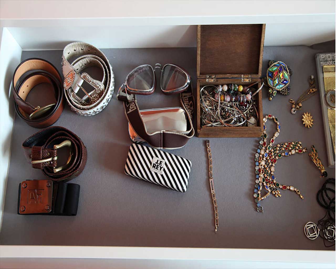 Filzmatte für Schubladen - Breite 80 & 100 cm | SOFT