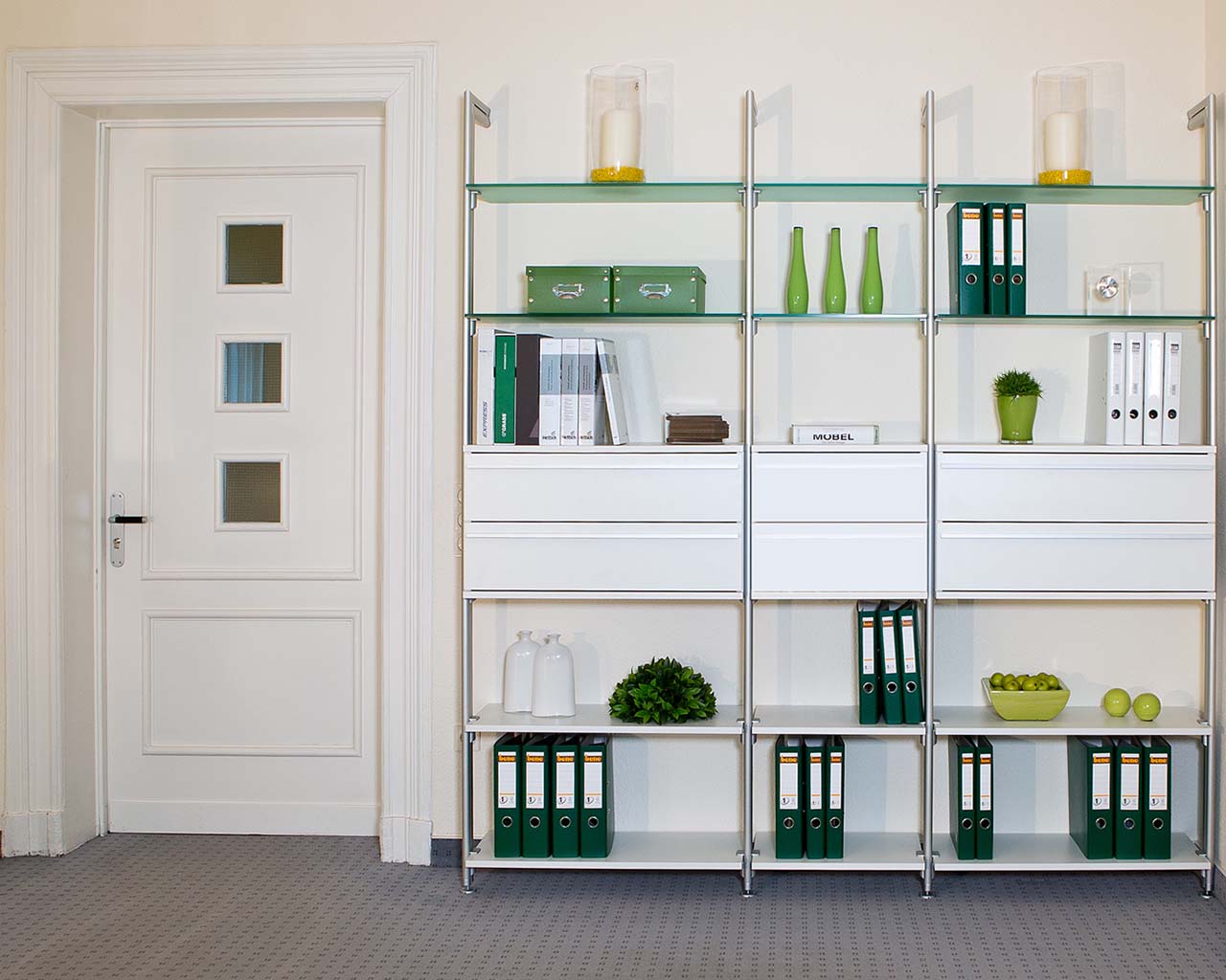 Büromöbel Schranksystem TRIO für das Arbeitszimmer