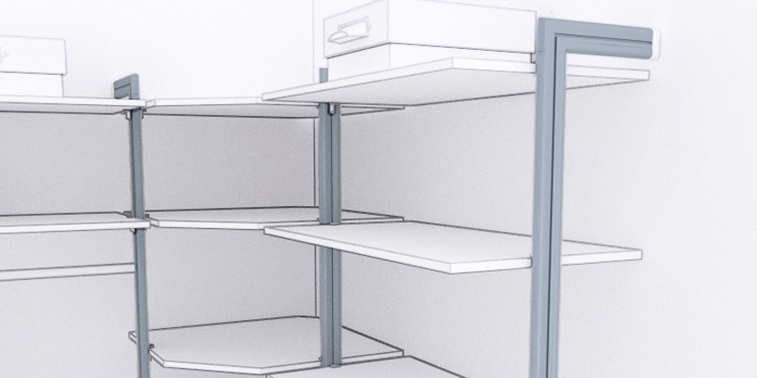 Entdecken Sie unsere hochwertigen Trägerprofile von FRANK Schranksysteme zur Befestigung an der Wand, an der Decke und an der Dachschräge für individuelle Schranksysteme.