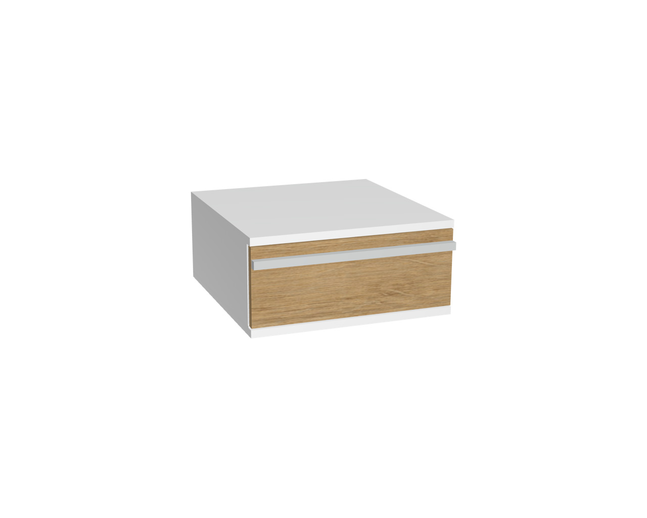 Schrankelement mit 1 Schublade | Wildeiche